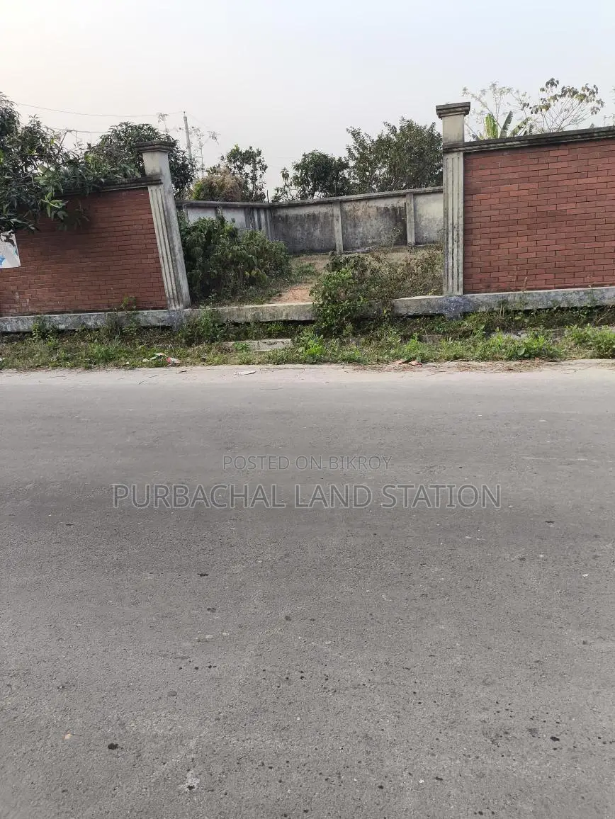 Sector: 22, Prime location, 100 ft front road, 3 katha plot for sale, Purbachal.