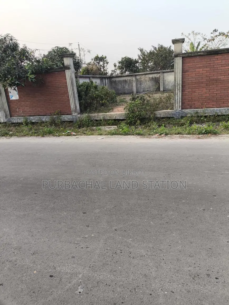 Sector: 22, Prime location, 100 ft front road, 3 katha plot for sale, Purbachal.