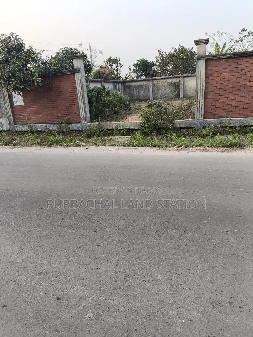 Sector: 22, Prime location, 100 ft front road, 3 katha plot for sale, Purbachal.