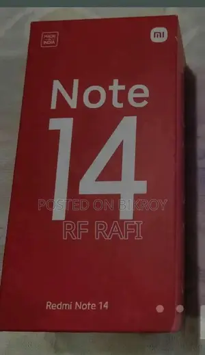 Xiaomi Redmi Note 14 Ram 8 ROM 256 (Used)