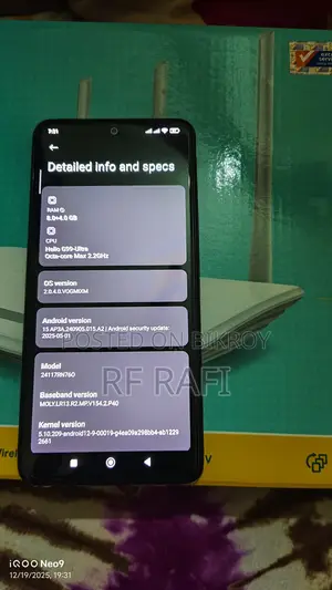 Xiaomi Redmi Note 14 Ram 8 ROM 256 (Used)