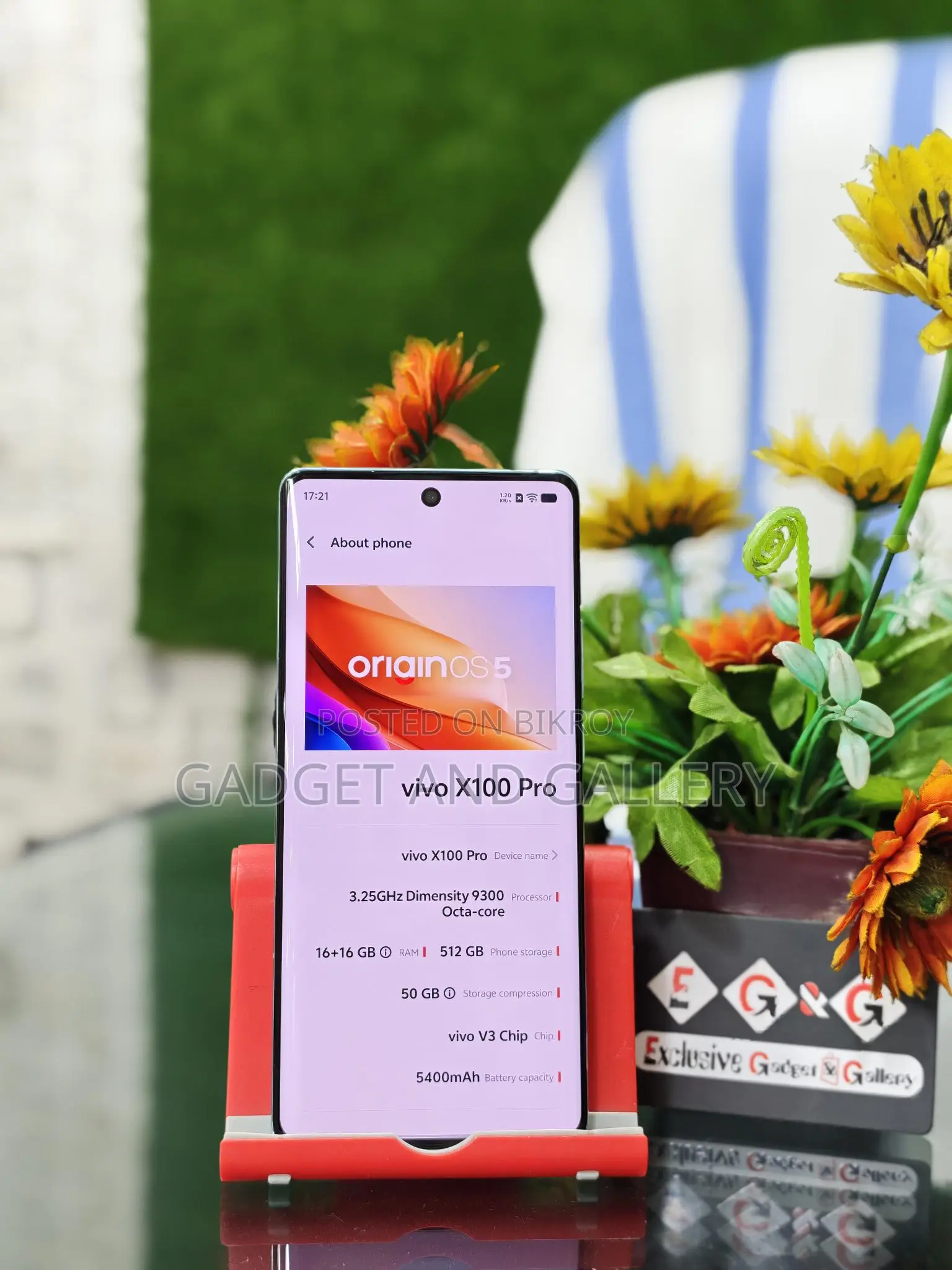 Vivo X100 Pro 16GB+512GB Like New (Used)
