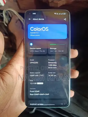 OPPO Reno 7 pro 5g . (Used)