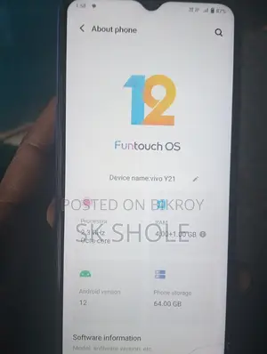 Vivo Y21 in perfect condition (Used)