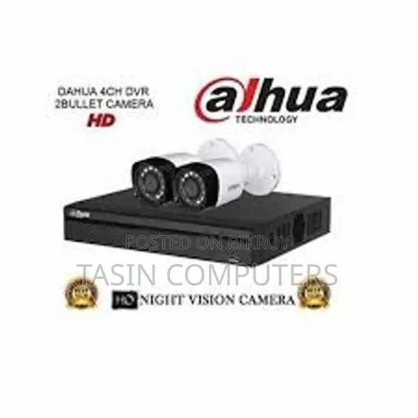 Dahua 3-Camera Full Setup: Get Crystal Clear Color Images 24/7