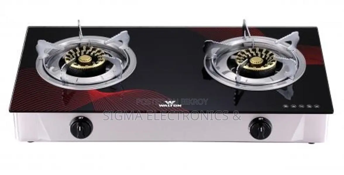 Walton Gas Stove-WGS-Camellia Double (LPG/NG)