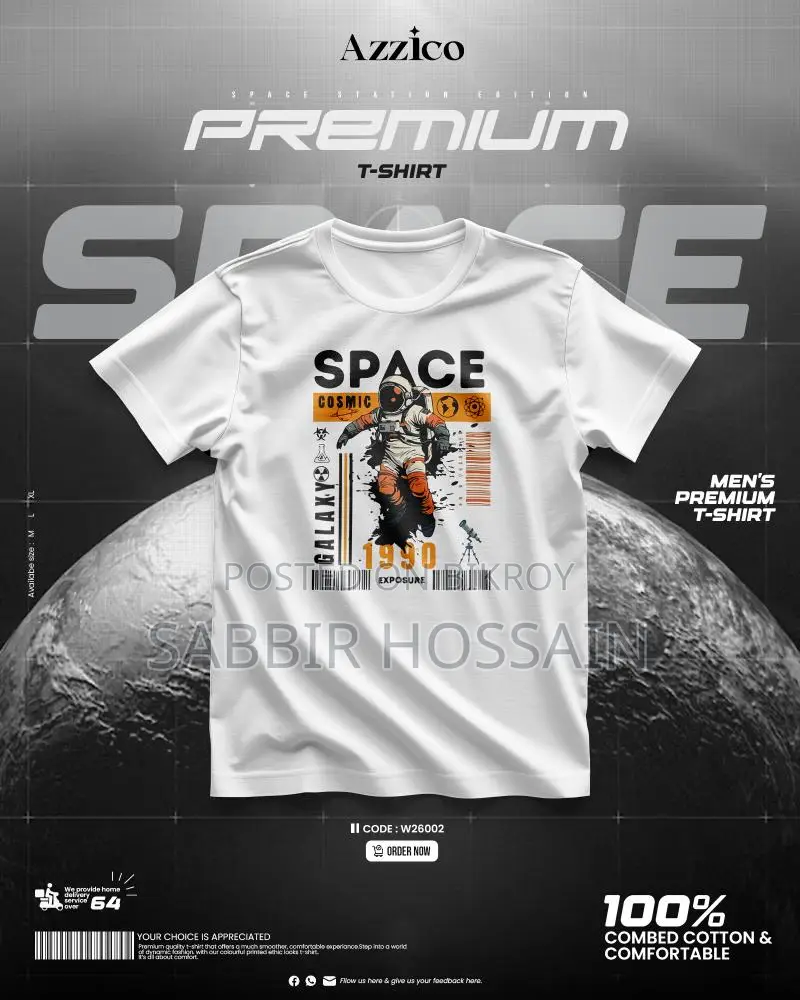 Azzico Brand New Fashionable T-shirt For Sale.
