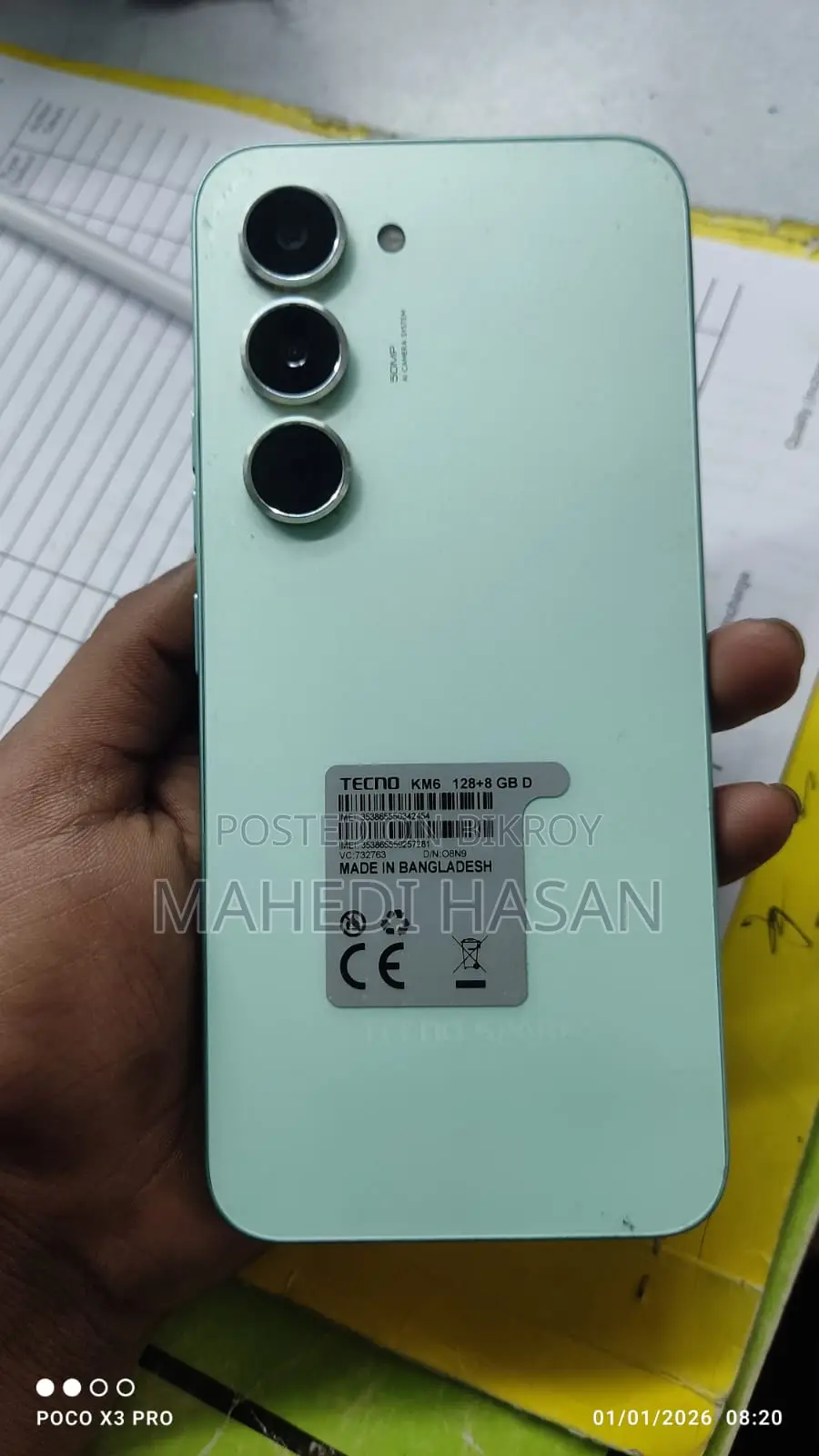 Tecno Spark 40 Pro (Used)