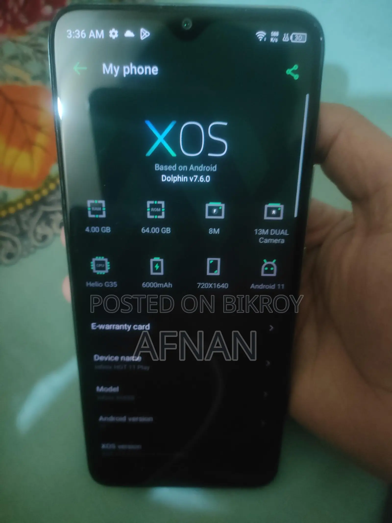 Infinix Hot 11 Play (Used)