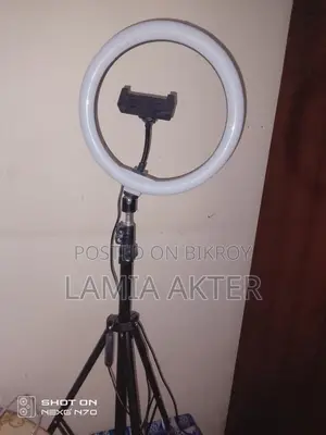 Video Stand + Ring Light