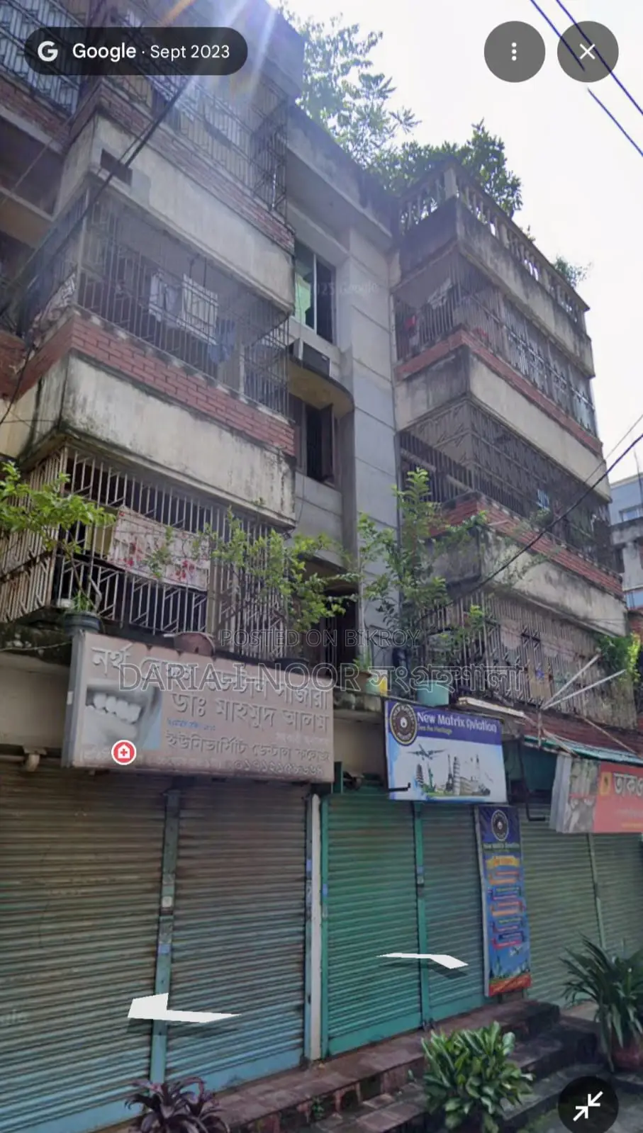 পল্লবীতে পাচঁ কাঠা জমিতে পুরাতন চার তলা বাড়ী বিক্রি