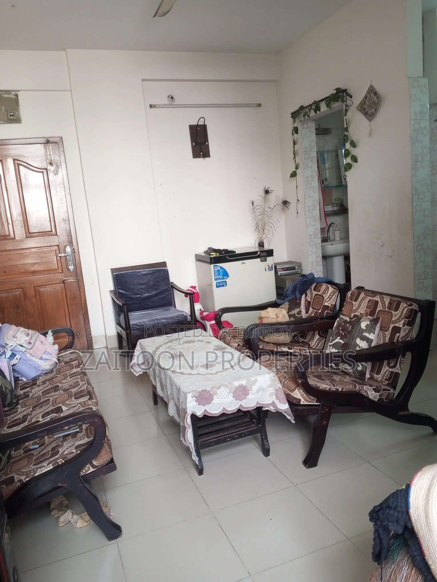 Attractive Corner Flat with 4 Balconies for Sale