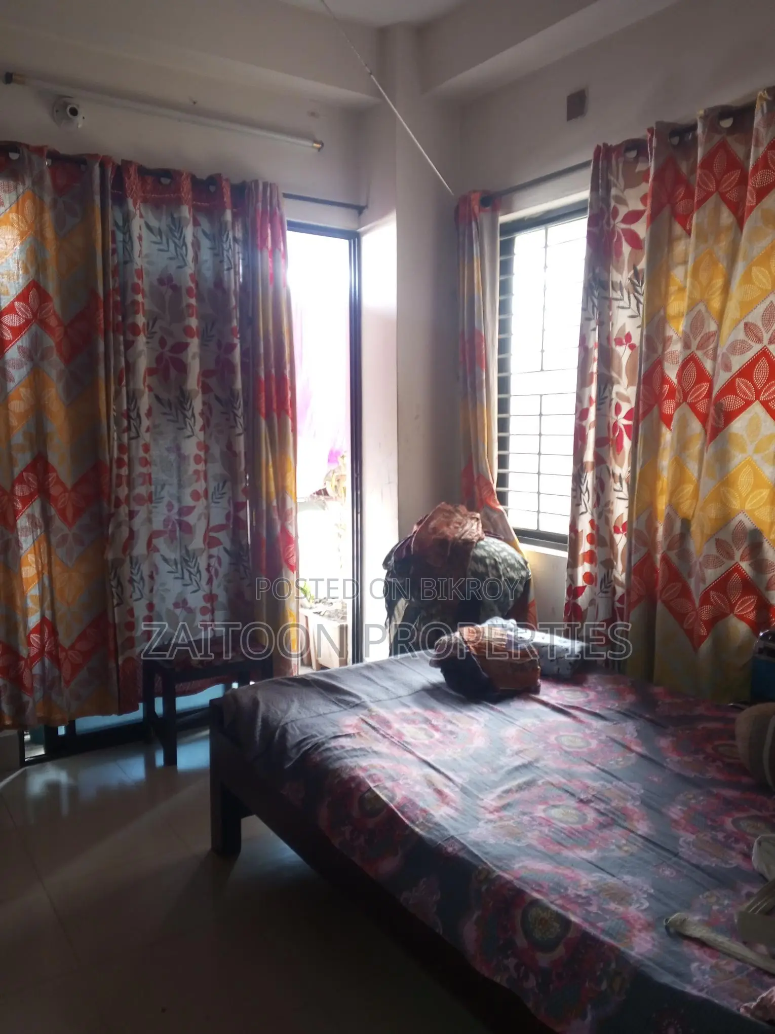 Attractive Corner Flat with 4 Balconies for Sale