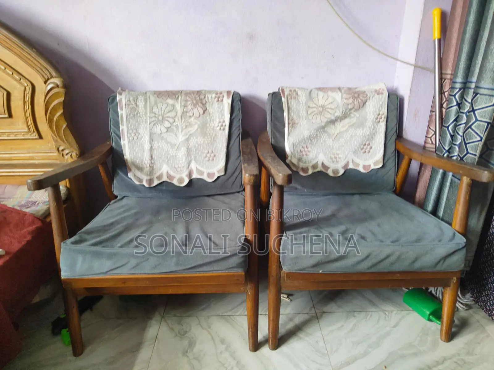 Teak Wood Sofa