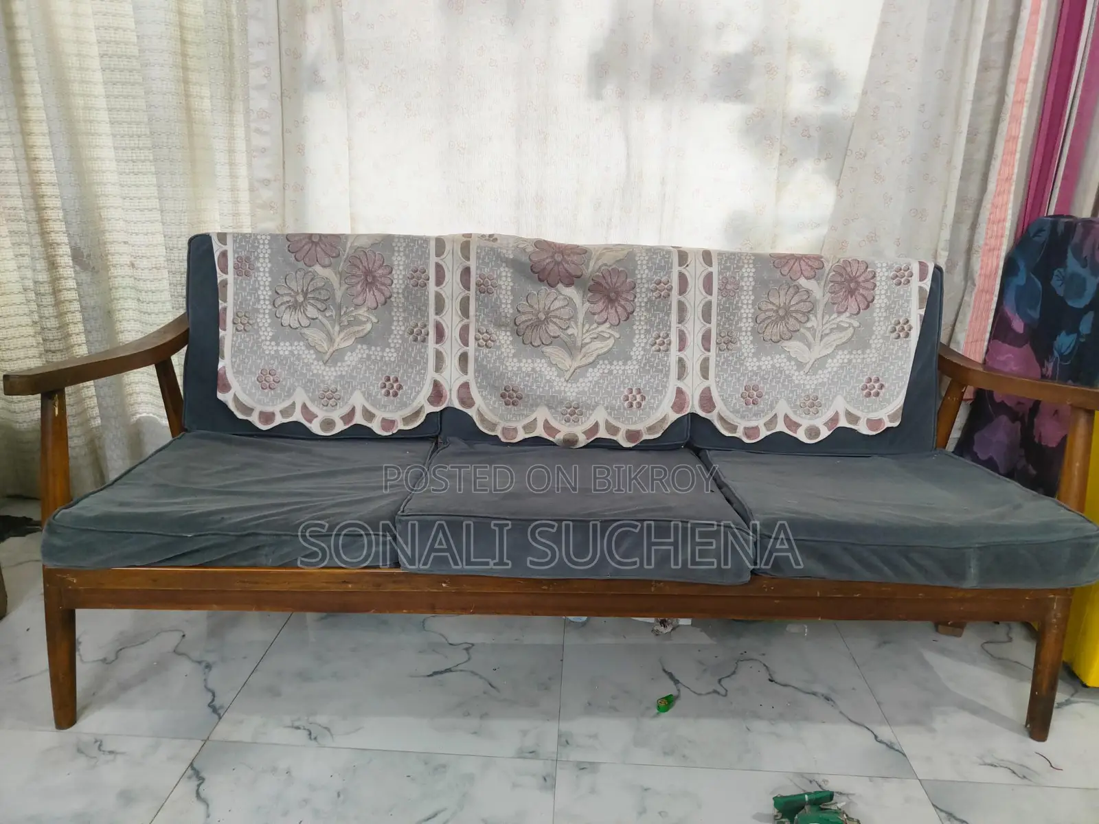 Teak Wood Sofa