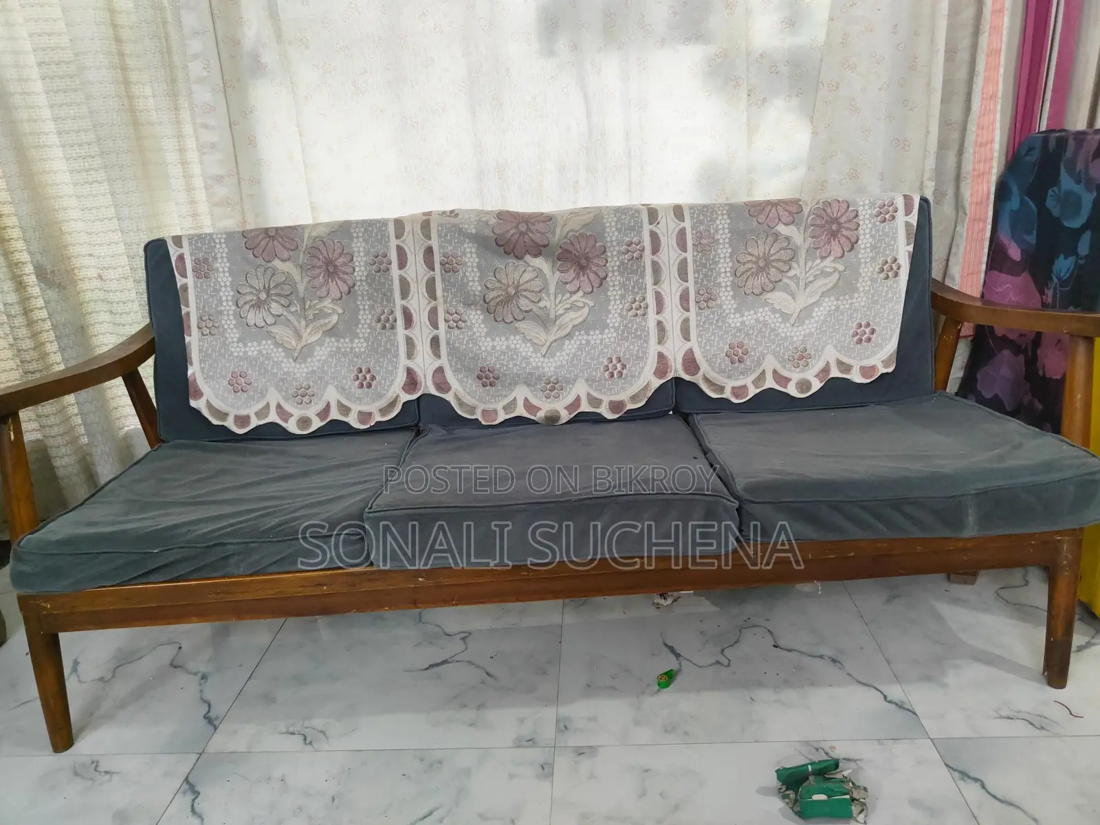 Teak Wood Sofa
