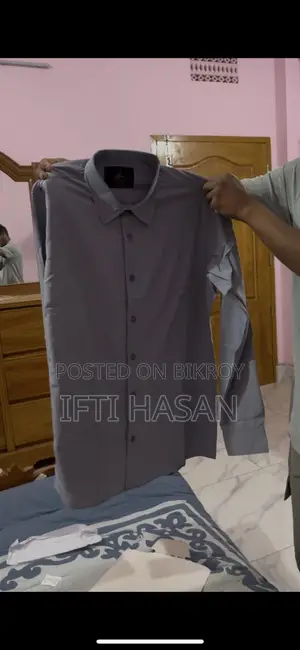 Synthetic Fabric Slippery Shirt