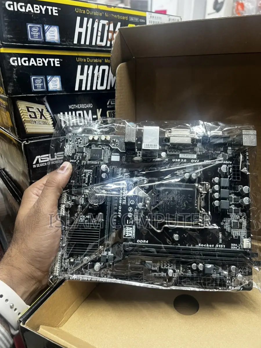 Gigabyte H110 6th/7th Gen Motherboard with 1-Year Replacement Warranty