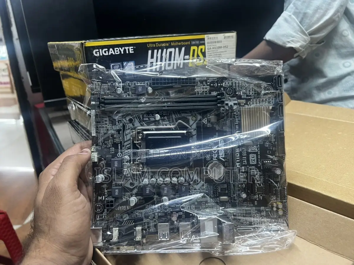 Gigabyte H110 6th/7th Gen Motherboard with 1-Year Replacement Warranty