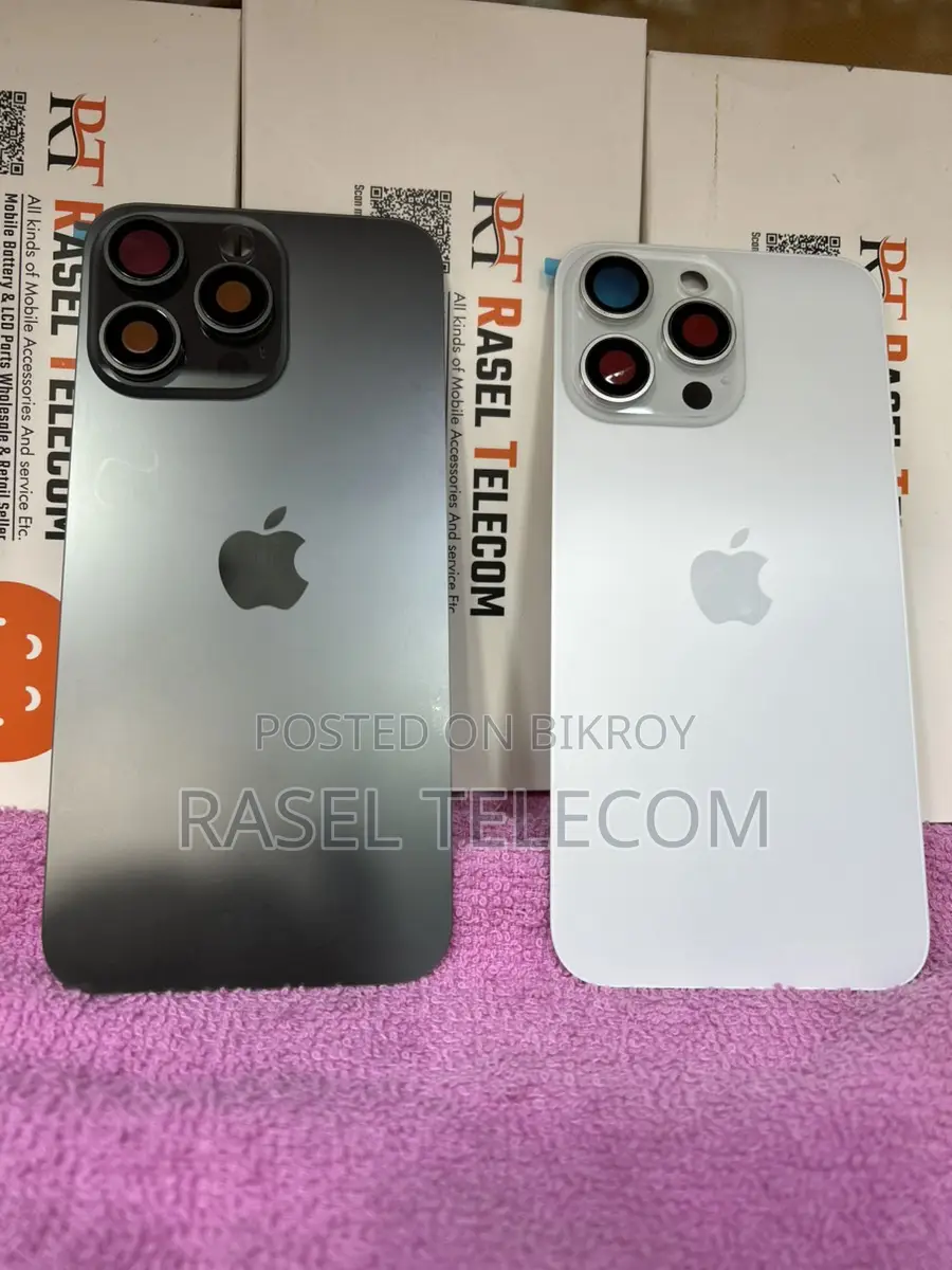 iPhone 15 Pro Max Back Glass Original Quality | All Colors Available