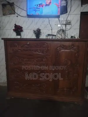 Original Teak Wood Wardrobe
