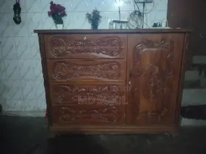 Original Teak Wood Wardrobe