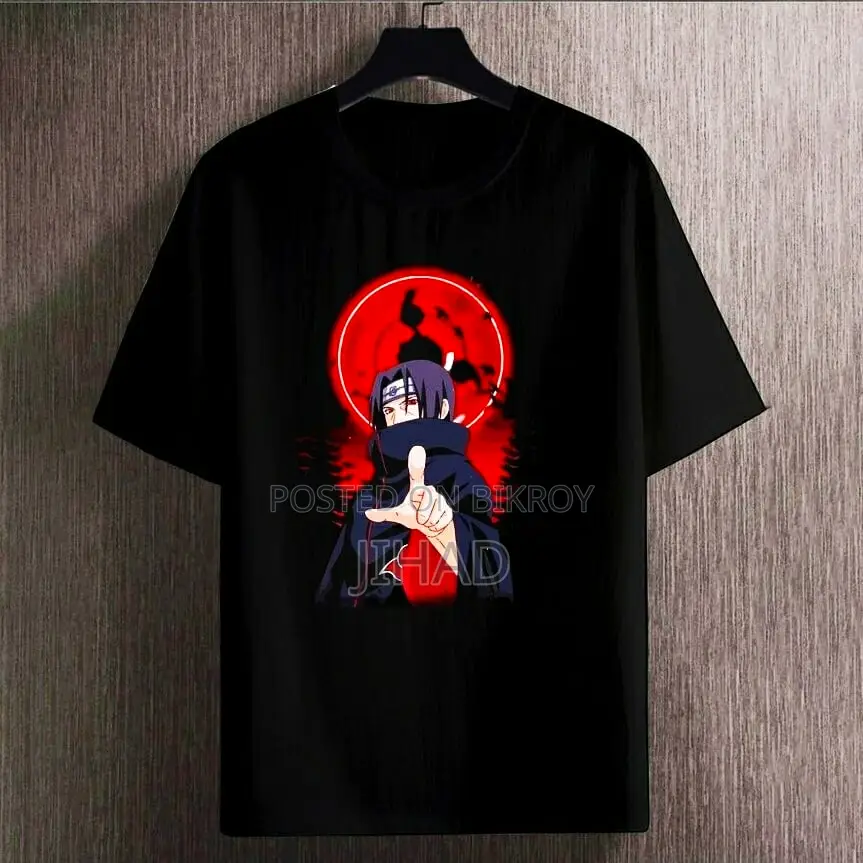 Naruto-themed Drop Shoulder T-Shirt