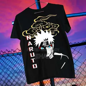 Naruto-themed Drop Shoulder T-Shirt