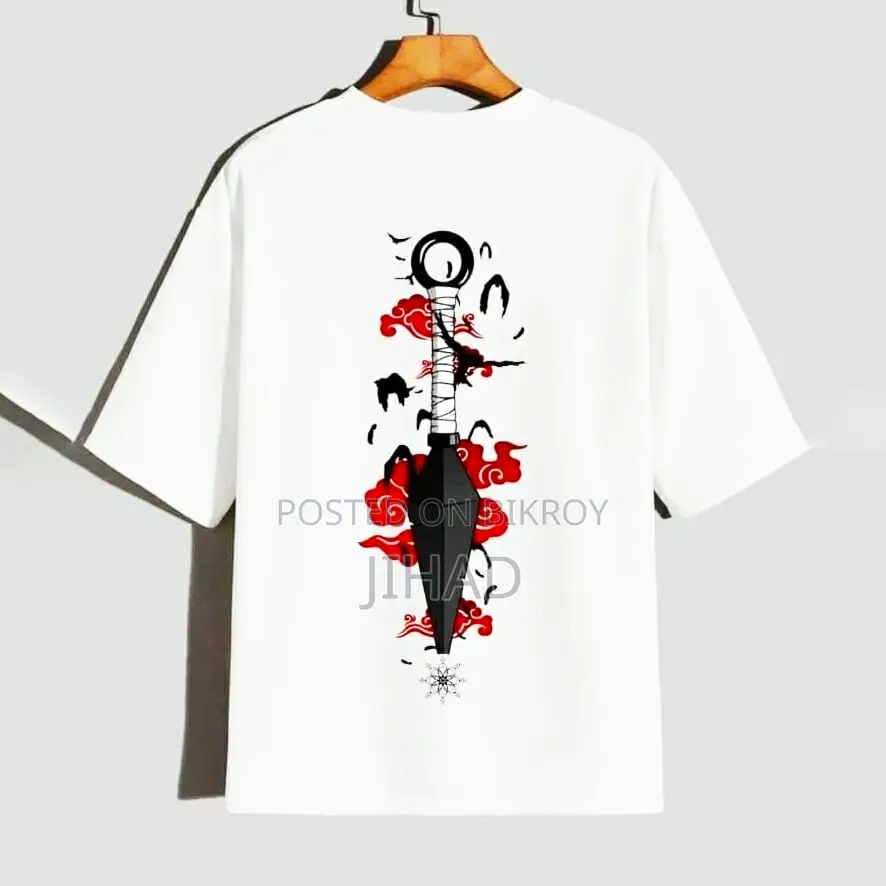 Naruto-themed Drop Shoulder T-Shirt