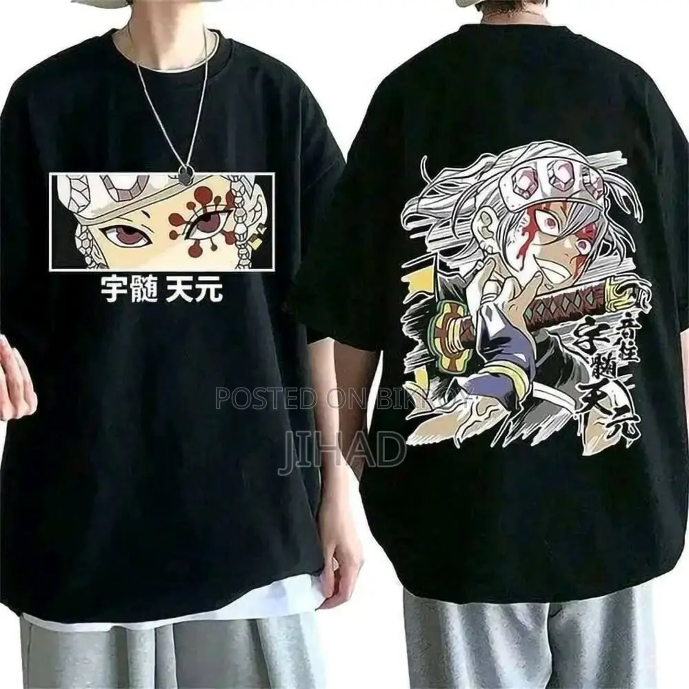 Naruto-themed Drop Shoulder T-Shirt