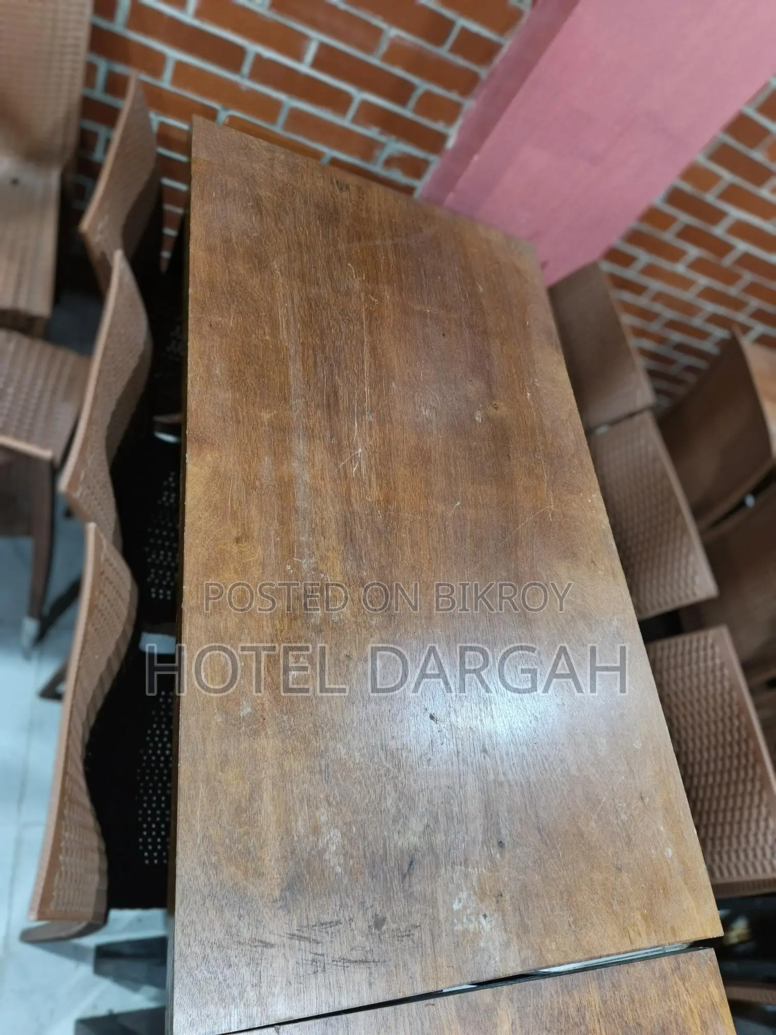 Plastic Chairs and Tables