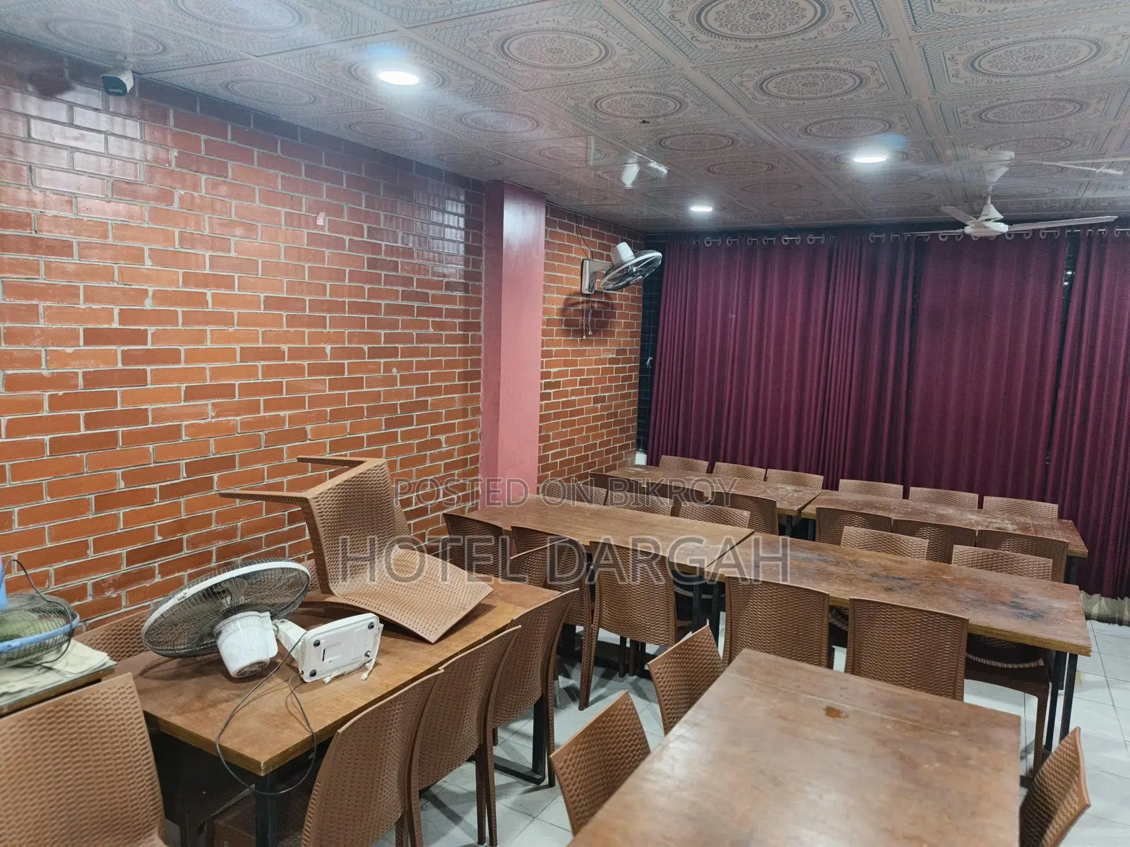 Plastic Chairs and Tables