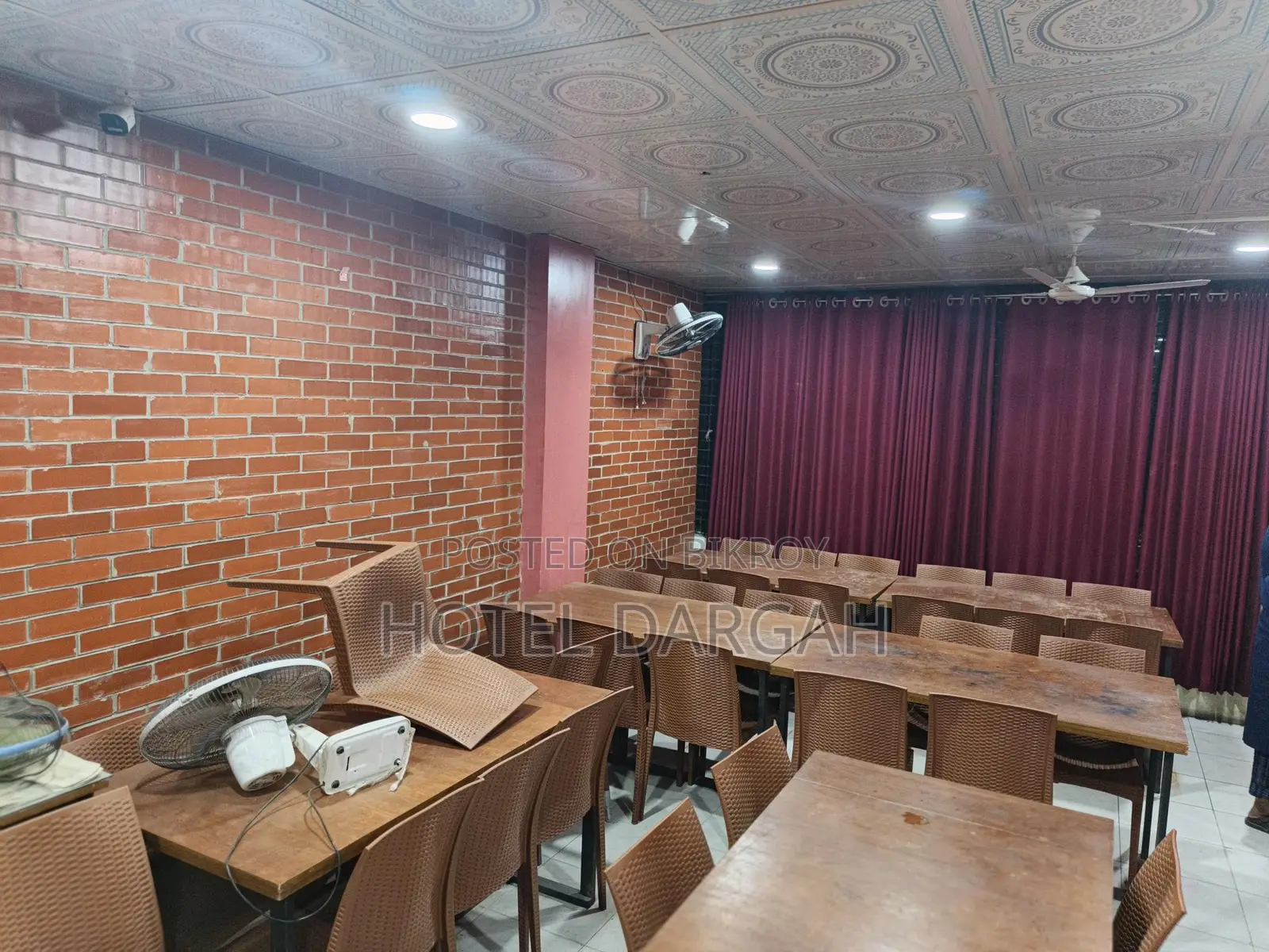 Plastic Chairs and Tables