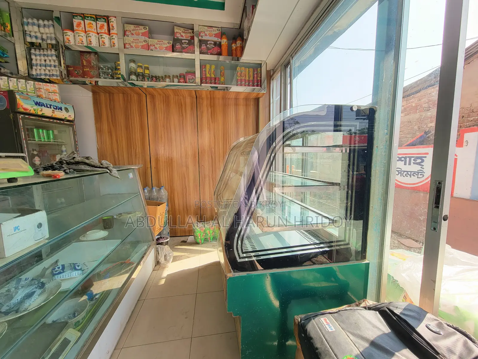 Sweets and Fast Food Display Fridge