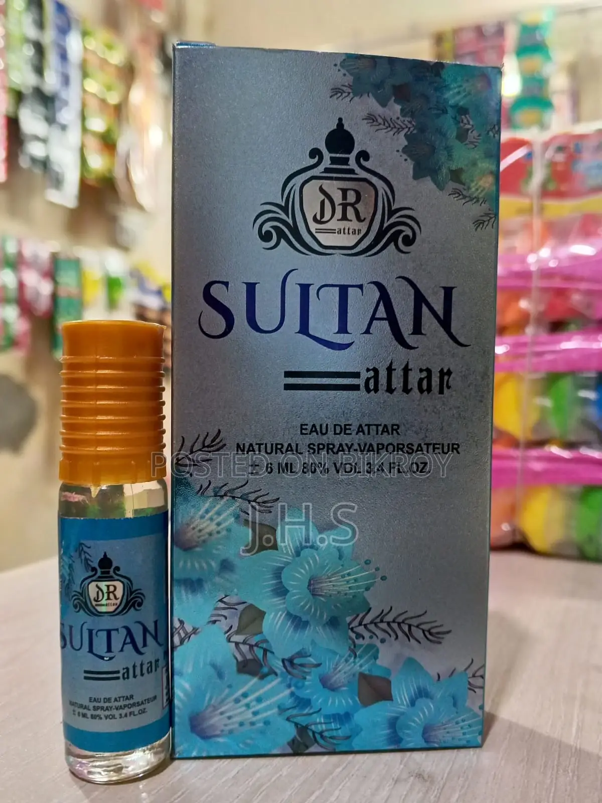 Alcohol free perfume