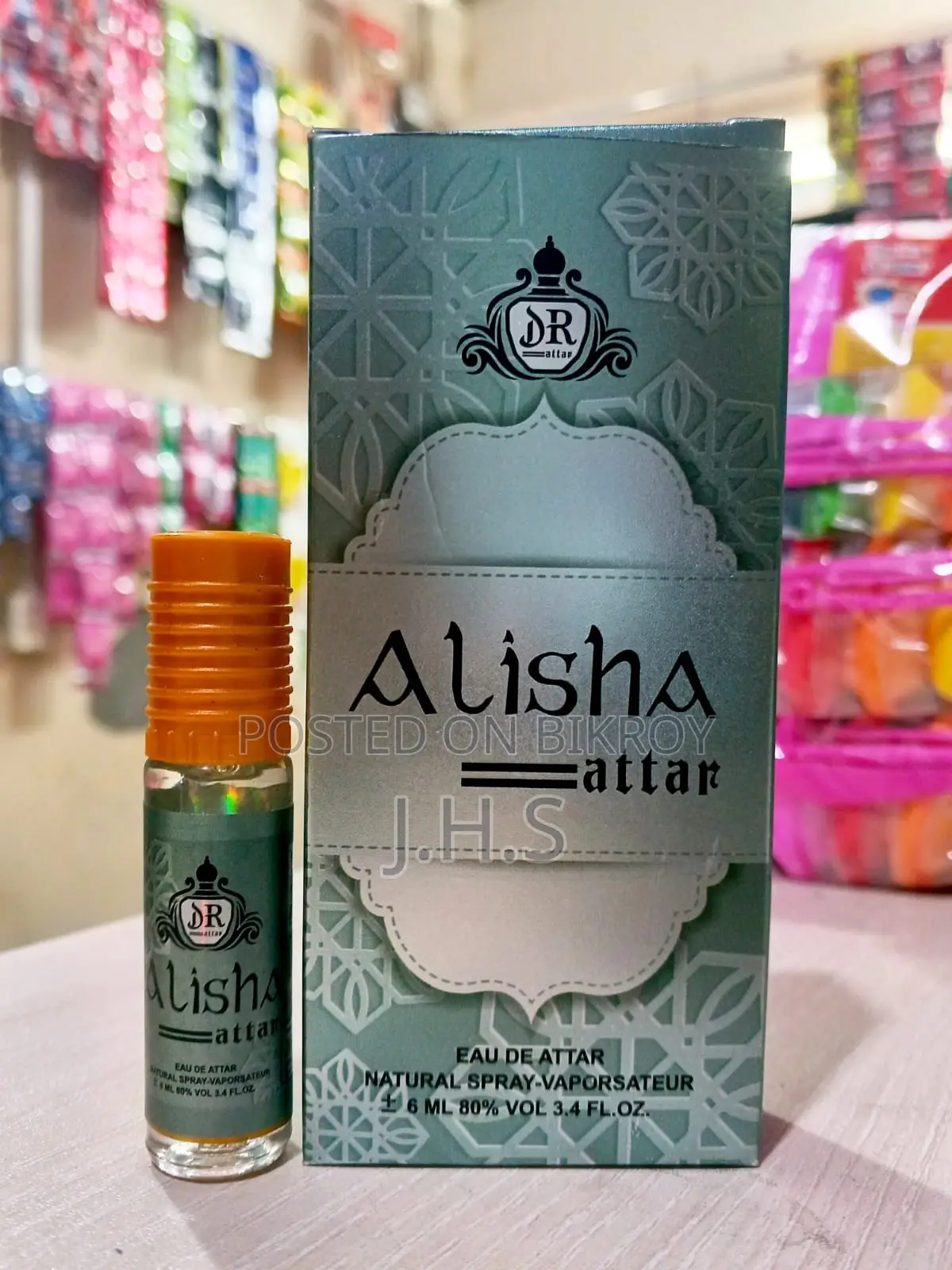 Alcohol free perfume