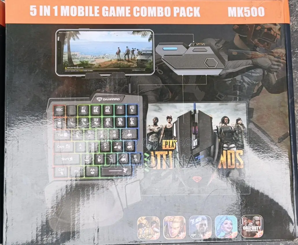 5 in Gaming Combo Pack MK500