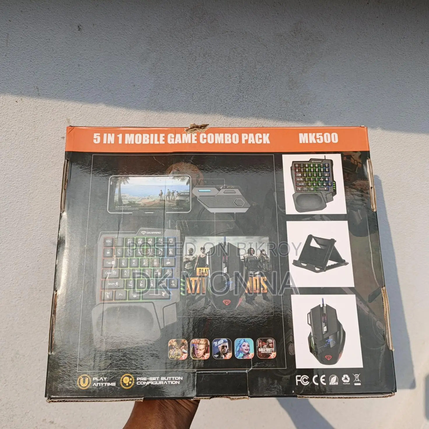 5 in Gaming Combo Pack MK500