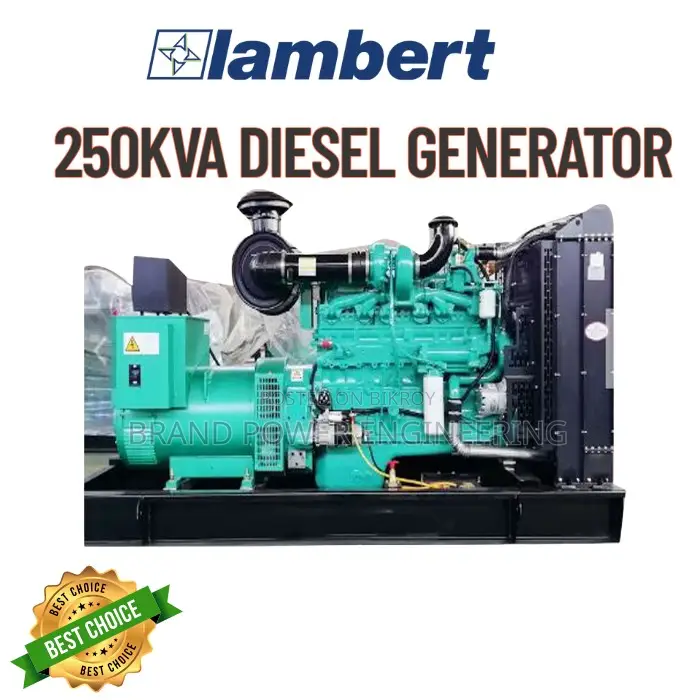 250kVA LAMBERT Diesel GenSet-BPE