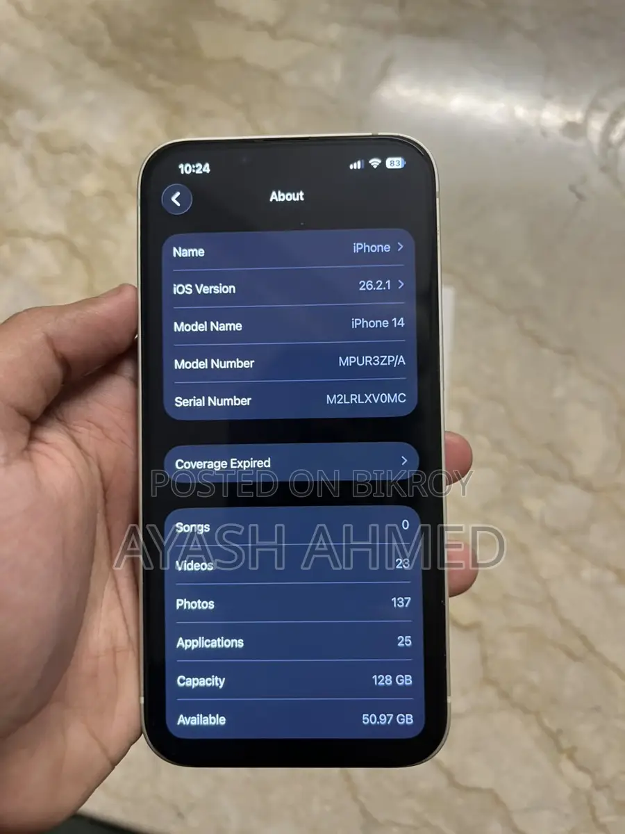 Apple iPhone 14, (Used)