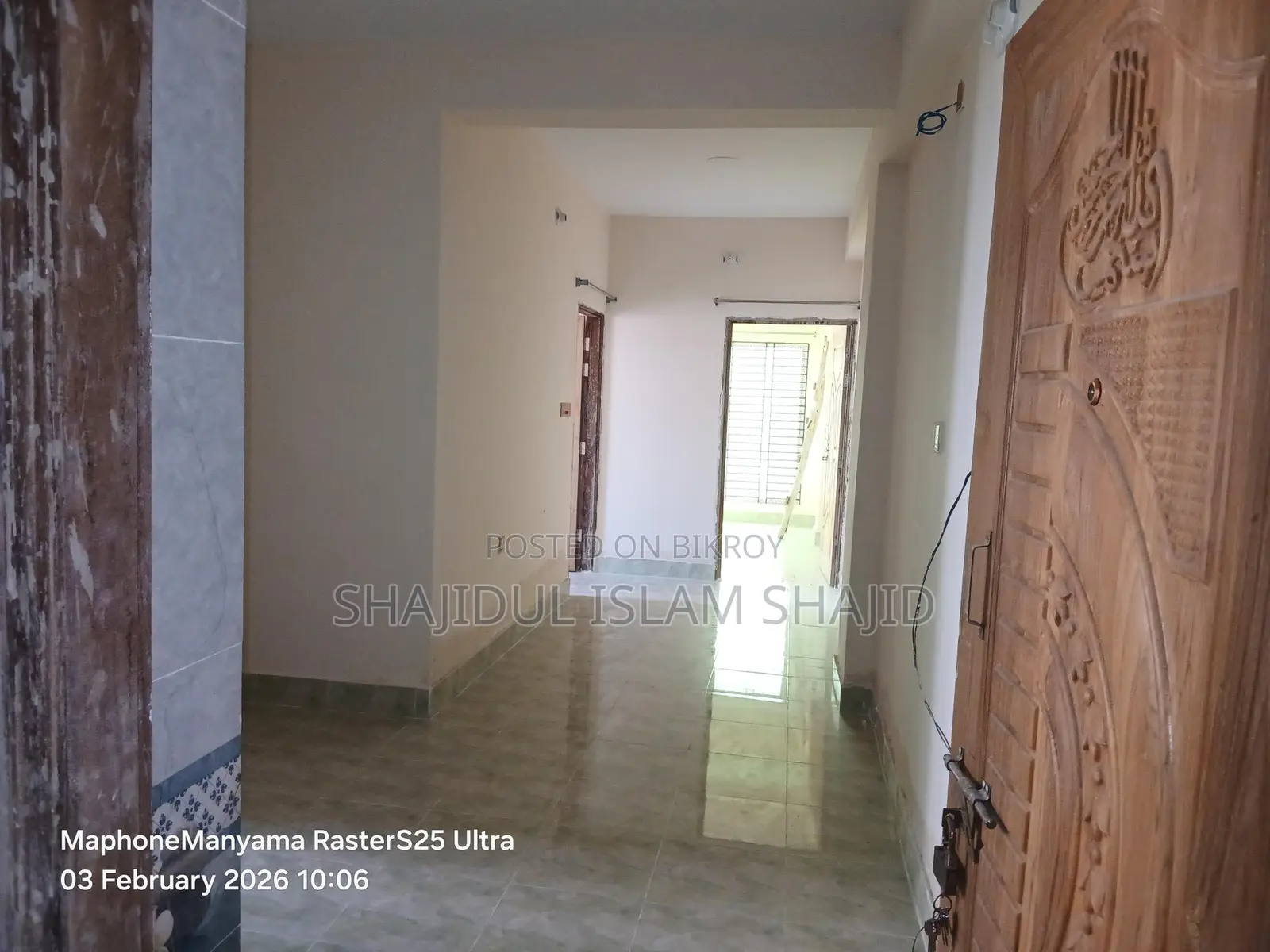700 sq ft Ready Flat for Rent in Tushardhara Residential Area, Kadamtali.