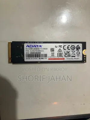 ADATA LEGEND 710 256GB NVMe M.2 SSD - Superfast speed for PC or Laptop!