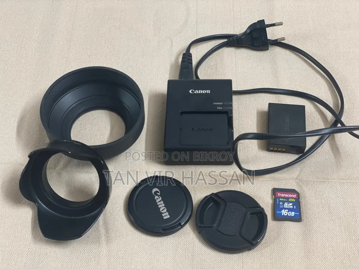Canon EOS 1100D DSLR Full Set with 2 Lenses