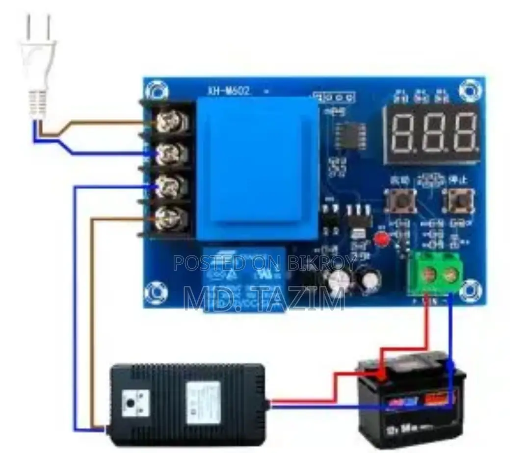 Xh M602 Digital Controller Charging Control Module Ac 220v