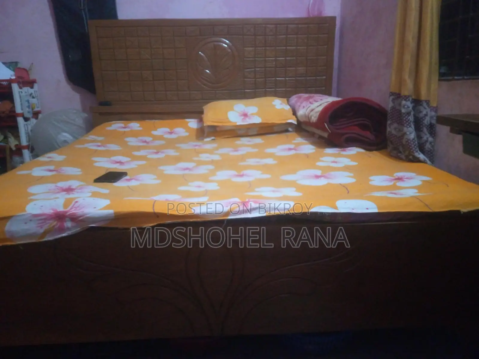 The bed was bought four months ago,