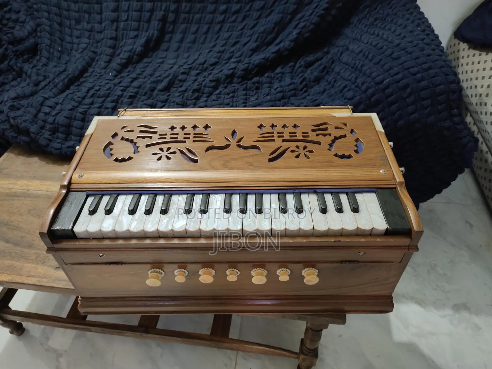 Teak Wood Harmonium
