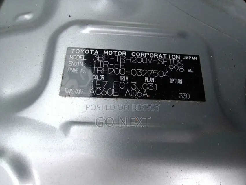Toyota Hiace DX New Shape 2020