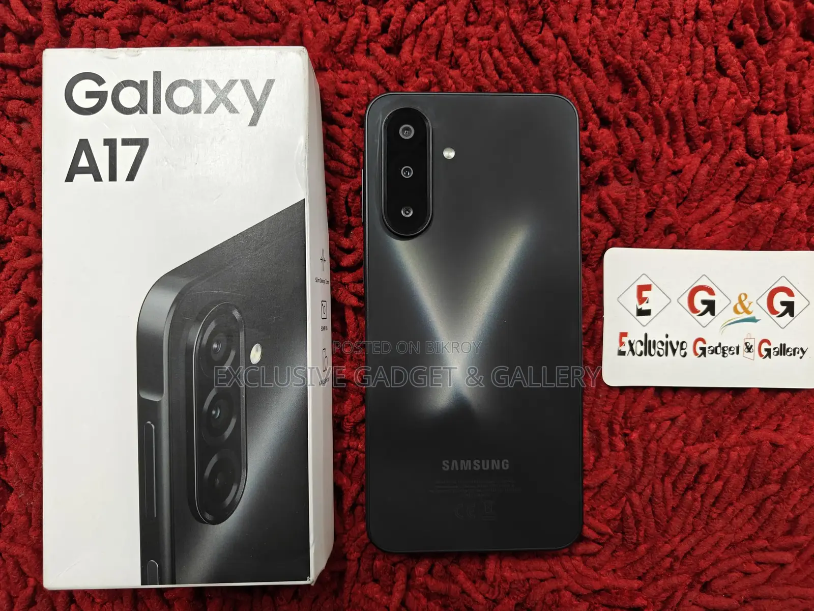 Samsung Galaxy A17 4+128GB as Like New (Used)