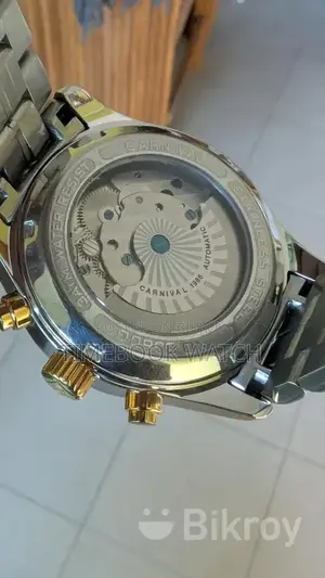 CARNIVAL Automatic Watch Full Steel - 100% New Condition