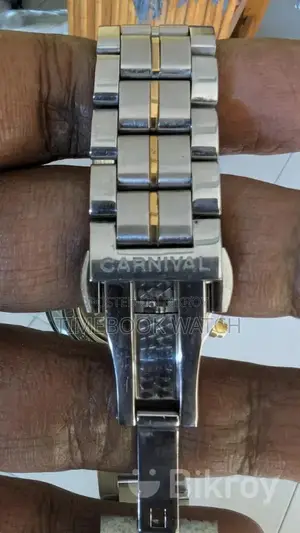 CARNIVAL Automatic Watch Full Steel - 100% New Condition